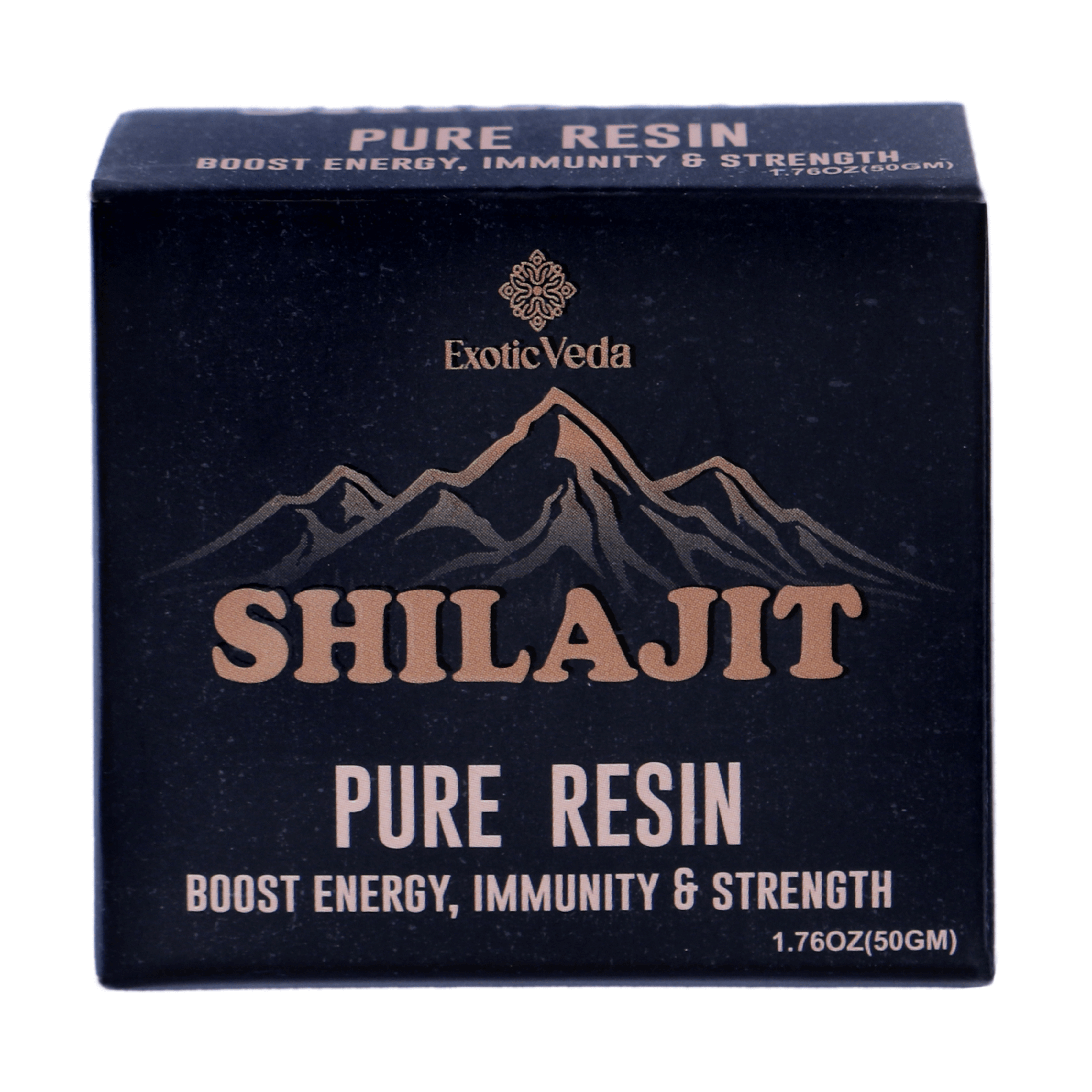 exotic veda shilajit Resin 100% Pure and organic Natural energy and stamina Booster (50g)